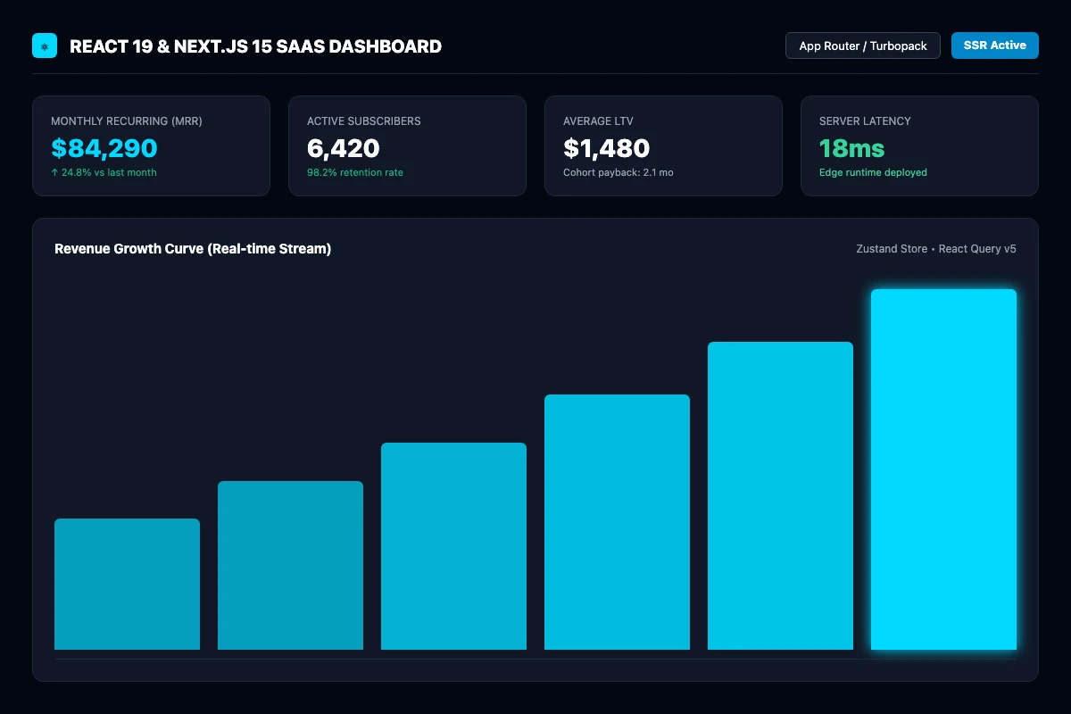 Technology stack application preview